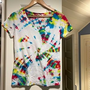 Super soft tie dye tee